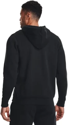 Толстовка Under Armour UA Essential Fleece FZ Hood-BLK 1373881-001
