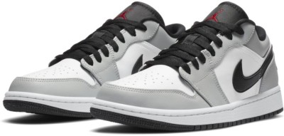 Кроссовки Nike air jordan 1 low Light smoke grey 553558-030